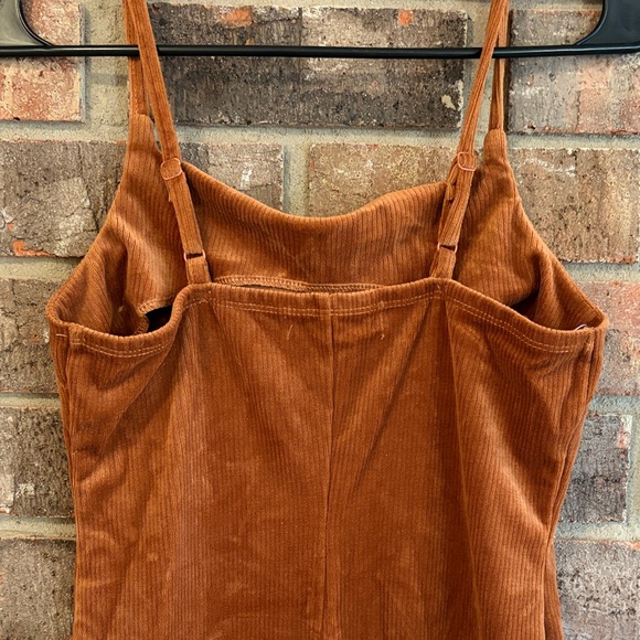 Almost Famous Rust Mini Dress - Picture 5 of 5